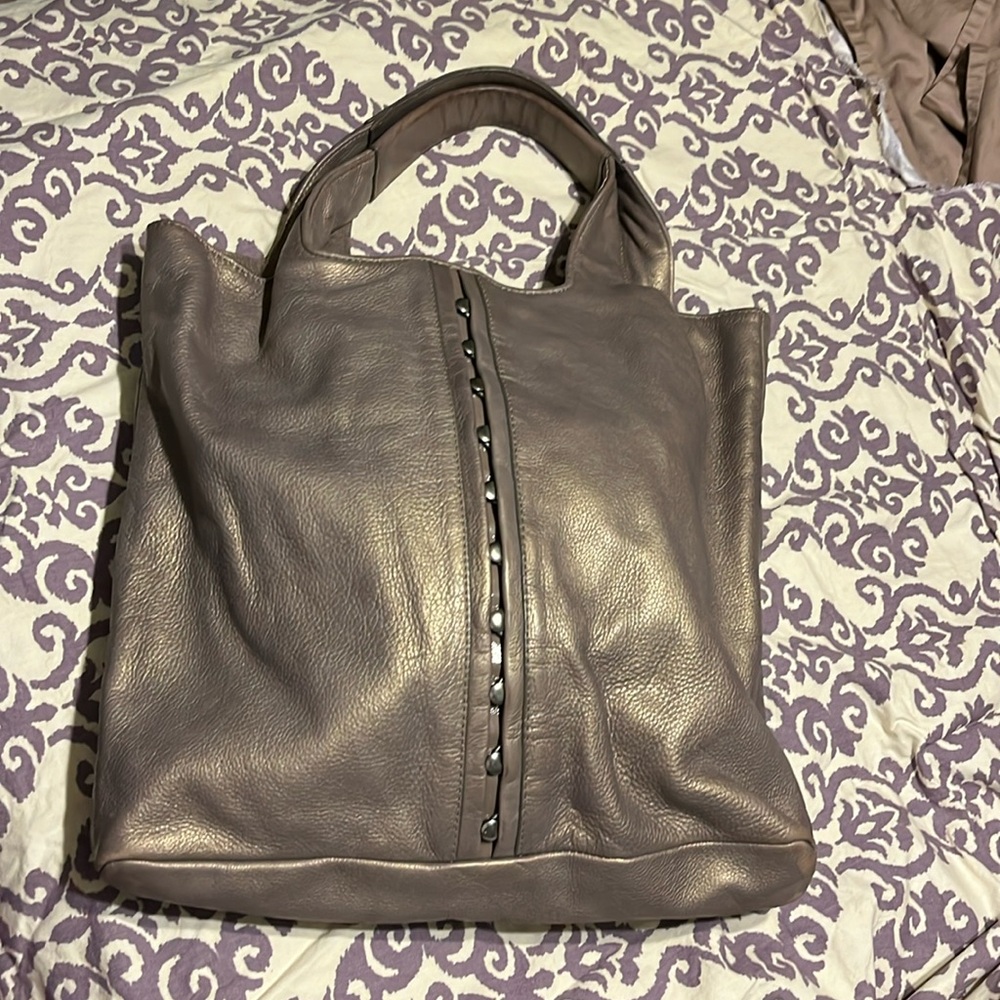 Iridescent Gray Botkier Tote